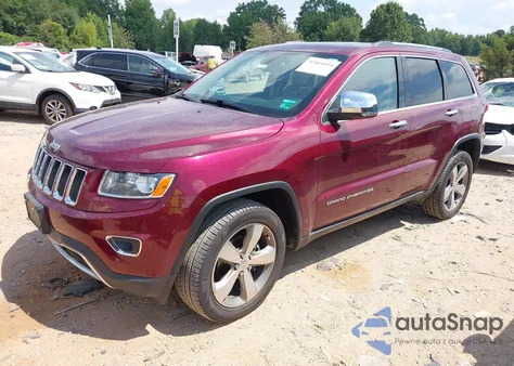 2016 Jeep Grand Cherokee Limited z USA, uszkodzony, nr VIN 1C4RJFBG7GC355113